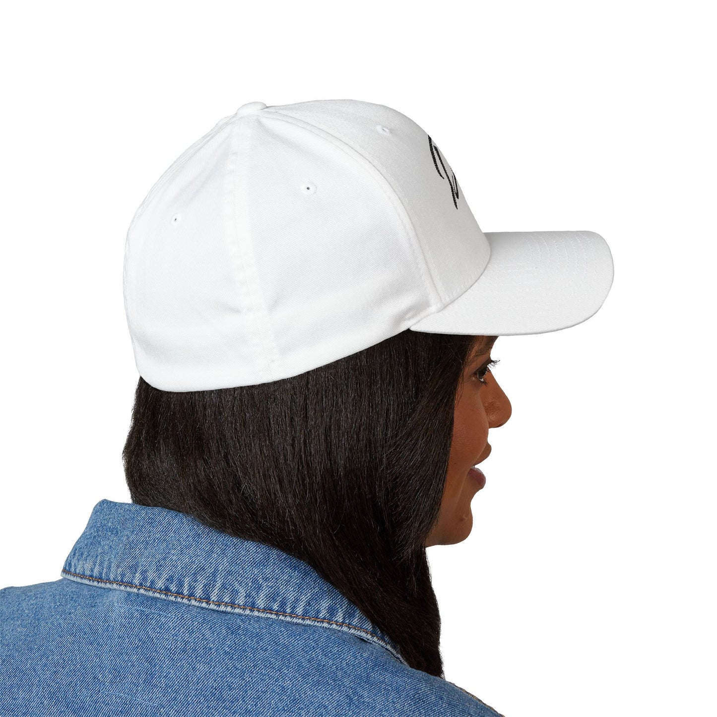 Embroidered 'Driven' Cap - Closed back, Black Text