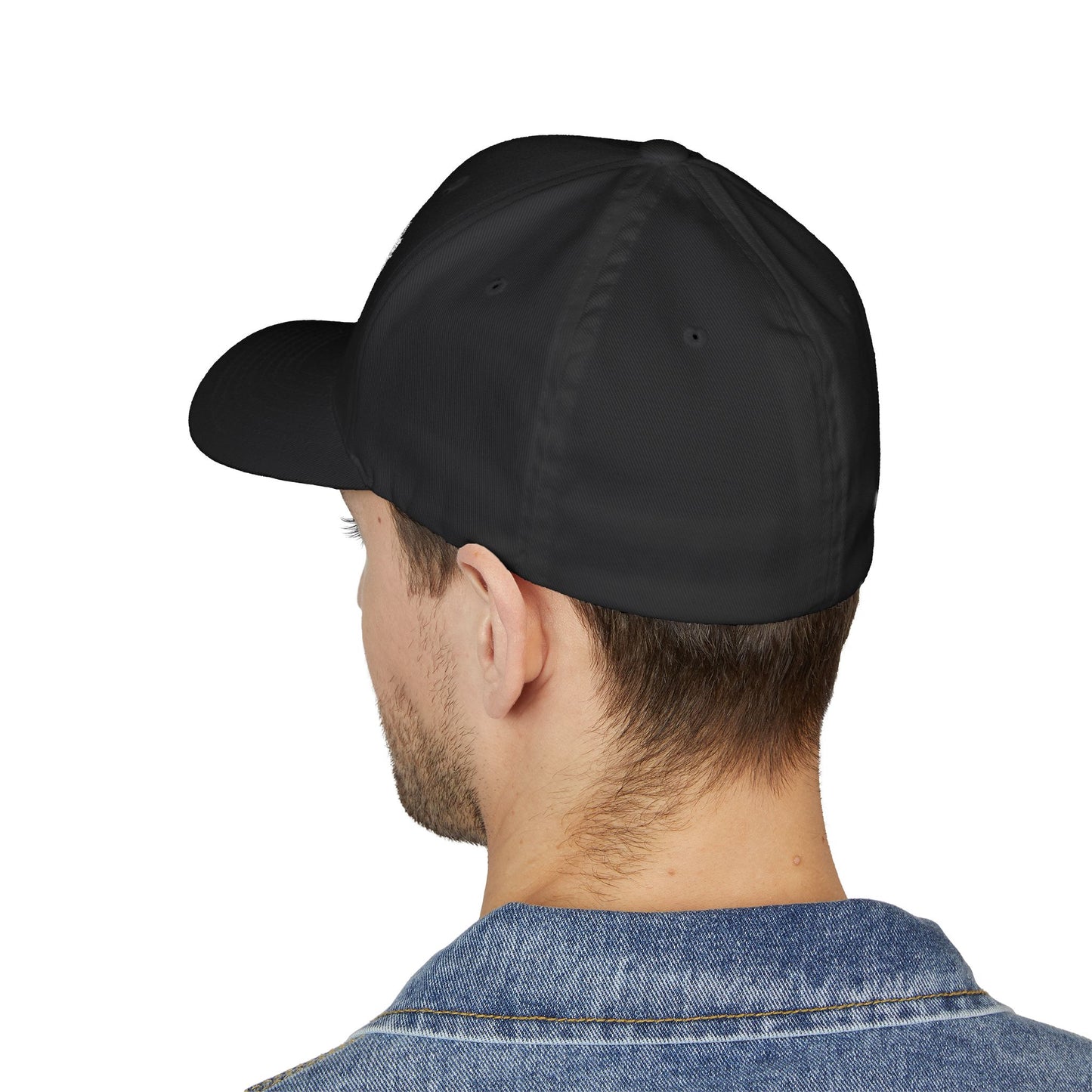 Embroidered 'Driven' Cap - Closed back, White Text